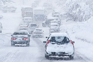 Winter months have the most car accidents out of any other month in the year.