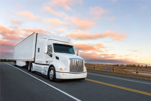 Tractor Trailer on Road