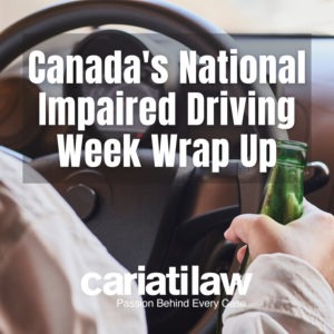 Results From Canada's National Impaired Driving Week