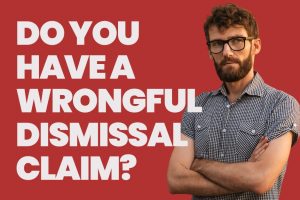 wrongful dismissal claims Ontario, Canada