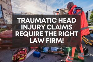Traumatic brain injury claims require hiring the right law firm in Ontario, Canada.