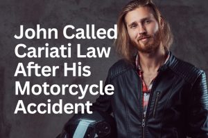 A motorcycle accident can happen to anyone; when it does, it can be a life-changing experience. So, how can Cariati Law help you when injured in a motorcycle accident? Our team of experienced accident lawyers will guide you every step of the way. We'll work hard to ensure you get the financial compensation and support you need.