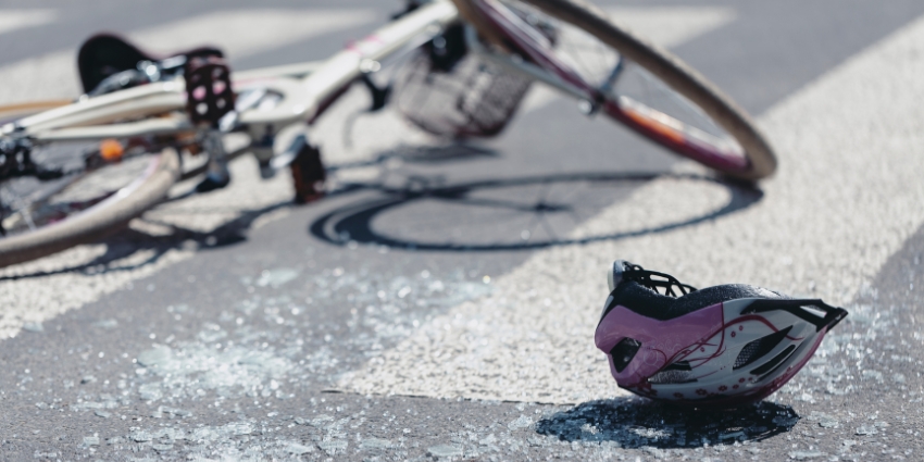 fatal bicycle accident because of negligence. wrongful death claim.