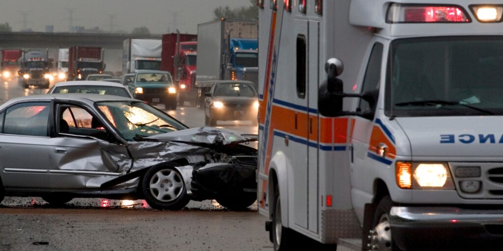 serious car accident in Ontario, Canada