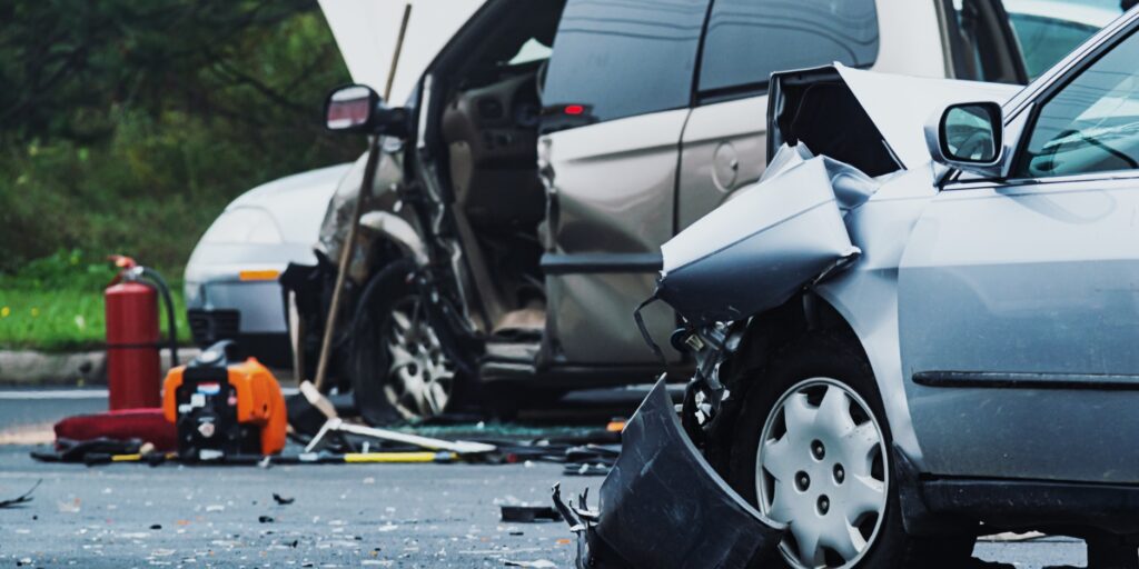 the passenger in the vehicle was injured when the driver made an improper left-hand turn in Mississauga