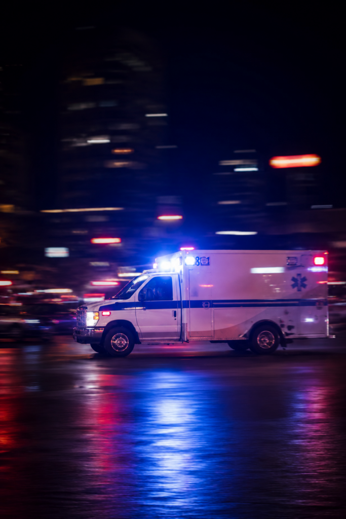 ambulance driving