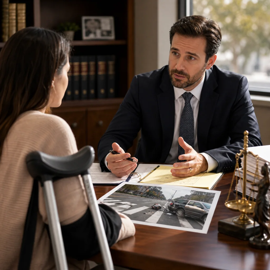Pedestrian accident lawyers at Cariati Law fighting for maximum insurance recovery for your pedestrian injury claim